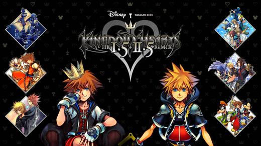 KINGDOM HEARTS -HD 1.5+2.5 ReMIX- game artwork