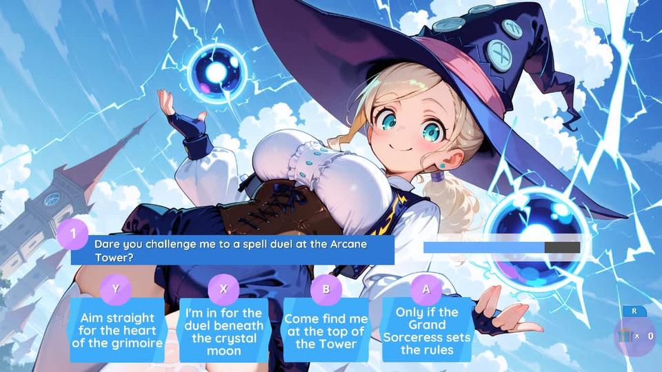 Kawaii Anime: Cute Girls Magic World screenshot 1