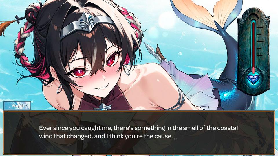 Mermaid Catch: Transform Sirens into Anime Girls screenshot 1