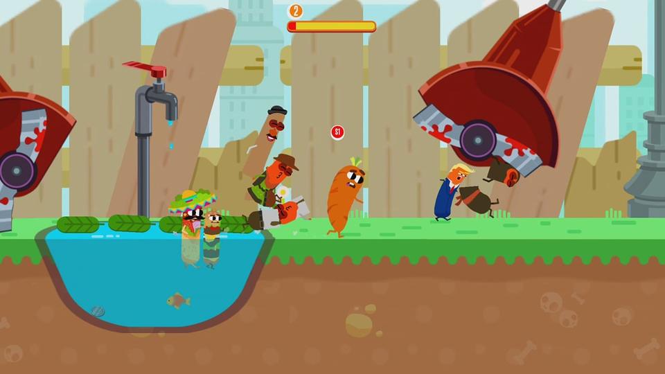 Run Sausage Run!: Ancient Edition screenshot 3